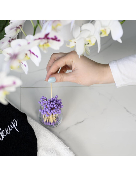 Bastones de Algodón Estéticos RS ESSENTIAL'S 200 Unidades 5 Colores