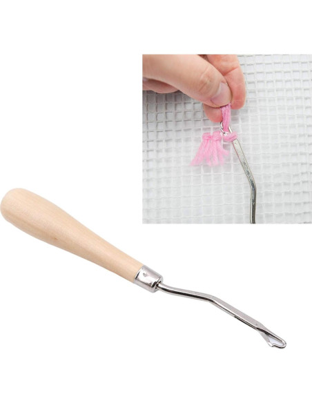 Lienzo en Blanco 100x150 cm Yushen + Gancho de Madera DIY