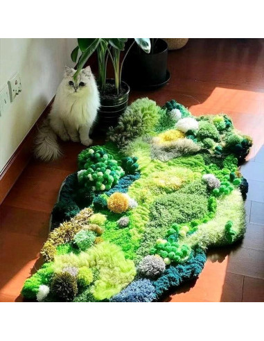 Lienzo en Blanco 100x150 cm Yushen + Gancho de Madera DIY