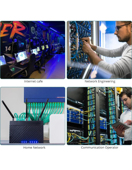 Probador de Cable de Red YGiTK WT329 PoE RJ45 Multifuncional