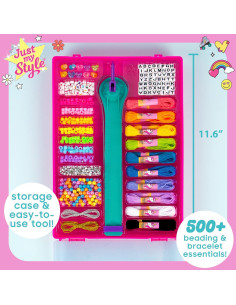 Kit de Fabricación de Pulseras Just My Style - Joyería Portátil 2