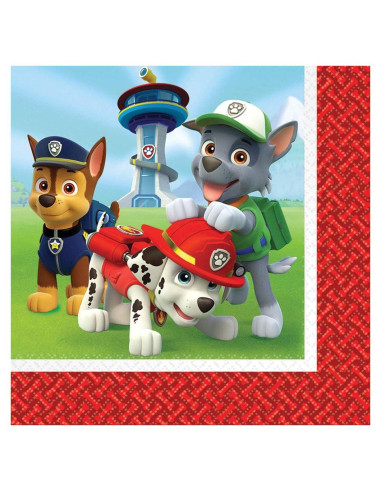 Servilletas de Almuerzo Paw Patrol - 16 Unidades - Amscan
