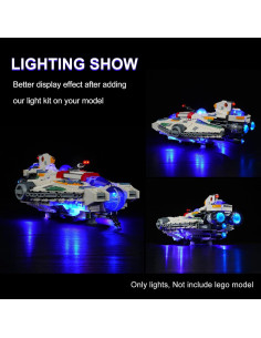Kit de Iluminación LED para LEGO Star Wars 75357 Ahsoka 2