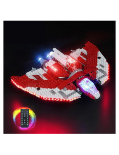 Kit de Luz LED para Lego Ahsoka Tano T-6 Jedi Shuttle 75362