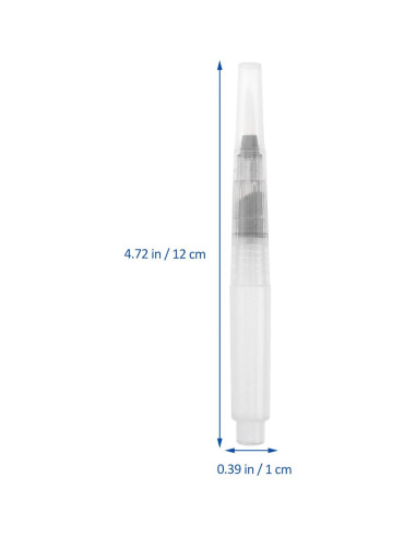 Lápices de Pincel Acuarela STOBOK 3 Piezas 12x1cm