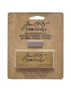 Recargas Grapas Pequeñas Tim Holtz 1550 Unidades 6mm