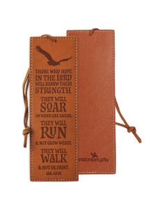 Marcador de Escritura Christian Art Gifts Cuero Sintético 16.5x5.4cm