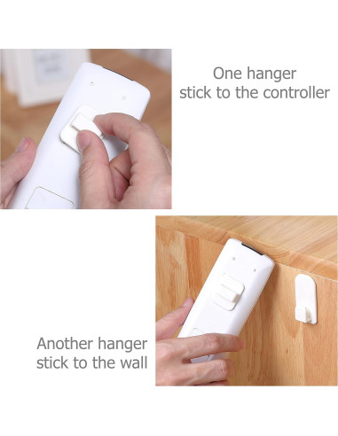 Juego de 4 Soportes de Pared Adhesivos Excelity para Control Remoto