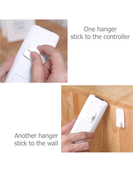Juego de 4 Soportes de Pared Adhesivos Excelity para Control Remoto