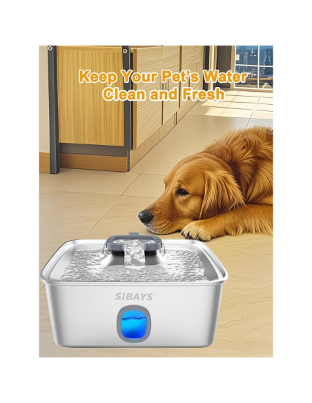 Filtros de Reemplazo SIBAYS para Fuente de Agua 15L - 24 Piezas