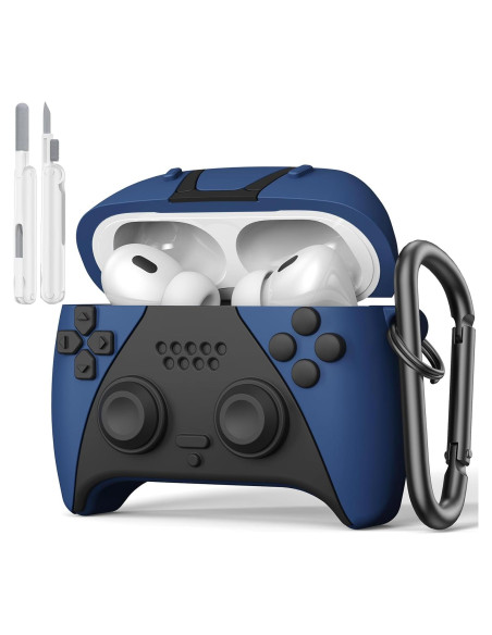 Funda Silicona KOREDA para AirPods Pro 2/1 - Azul Oscuro Funda Silicona KOREDA para AirPods Pro 2/1 - Azul Oscuro