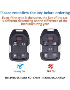 Cubierta de Llave de Coche PEICHI YMX-0001 Cuero Marrón 2