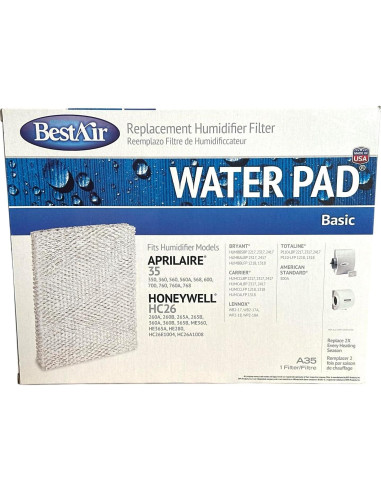 Filtro de Humidificador Best Air A35 - Paquete de 2 Unidades