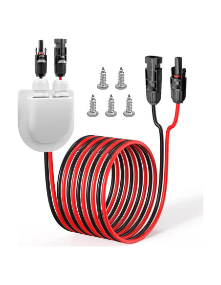 Cable de Extensión Solar Bosting 3m 10AWG IP68 para Paneles
