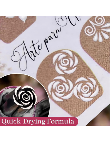 Kit de Bolígrafos para Estampado de Uñas Genérico 6PC