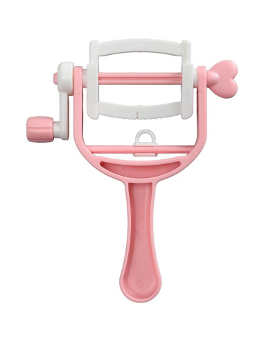 Devanador de Hilo Manual Culnflun - Hacedor de Borlas Rosa 13x16cm