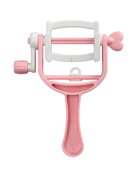 Devanador de Hilo Manual Culnflun - Hacedor de Borlas Rosa 13x16cm