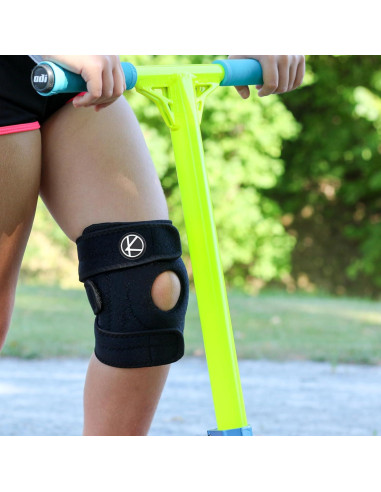 Férula de Rodilla KARM para Niños - Soporte Ajustable Negro
