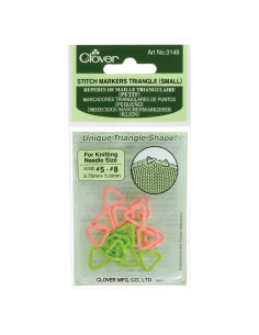 Marcadores de Puntos Triangulares Clover 16 Piezas 3.75 a 5 mm