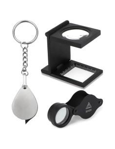 Lupas de Aumento Rongon - Paquete de 3, 10X y 30X