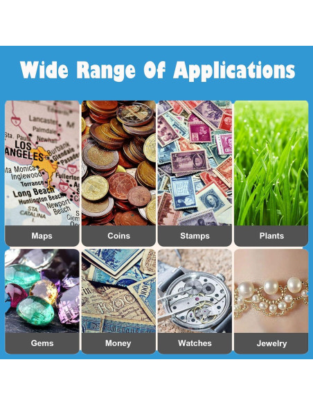 Lupas de Aumento Rongon - Paquete de 3, 10X y 30X