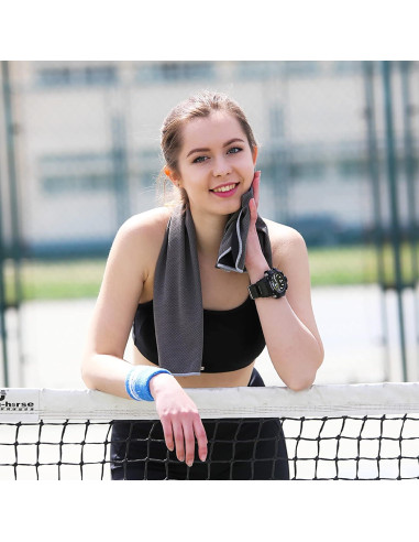 Paquete de 20 Toallas Enfriadoras immoono 101.6x30.5 cm Microfibra