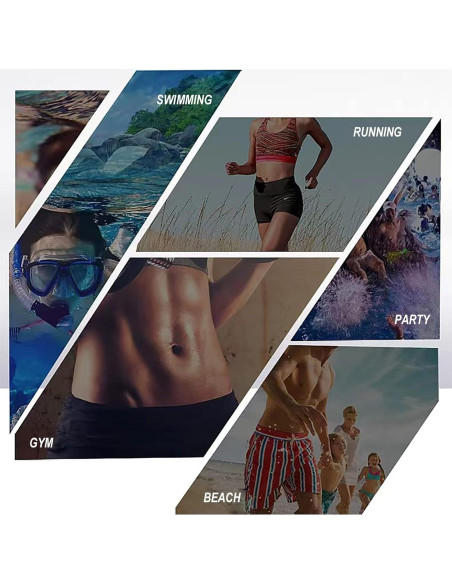 Paquete de 20 Toallas Enfriadoras immoono 101.6x30.5 cm Microfibra