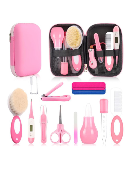 Kit de Cuidado para Bebés Esonto 17 en 1 Rosa