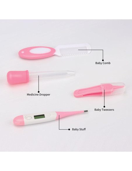 Kit de Cuidado para Bebés Esonto 17 en 1 Rosa