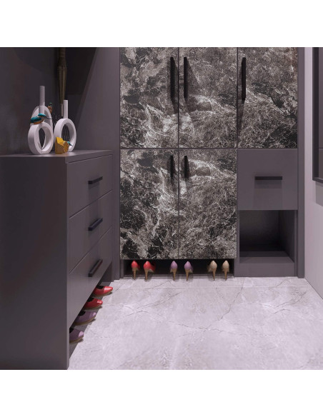 Papel Contacto Impermeable Livelynine Mármol Oscuro 40cm x 200cm Papel Contacto Impermeable Livelynine Mármol Oscuro 40cm x 200cm