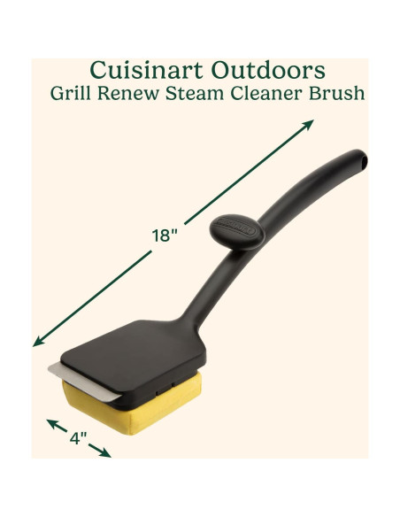 Cepillo Limpiador de Vapor Cuisinart Grill Renew 44.5 cm