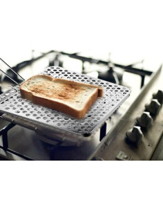 Tostador de Pan Plegable Ibili 20 cm - Ideal para Camping 2