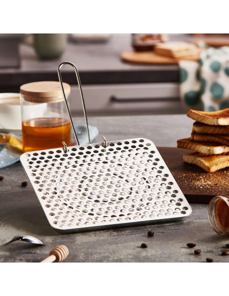 Tostador de Pan Plegable Ibili 20 cm - Ideal para Camping