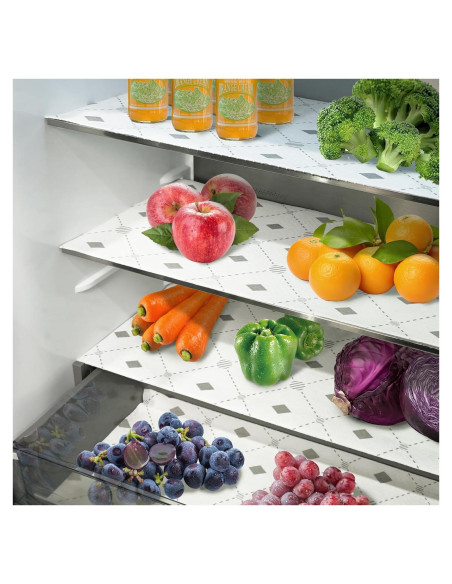 Forros de Refrigerador Antideslizantes EAQQWWY 30cm x 3.66m Forros de Refrigerador Antideslizantes EAQQWWY 30cm x 3.66m