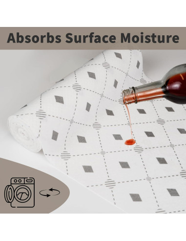 Forros de Refrigerador Antideslizantes EAQQWWY 30cm x 3.66m