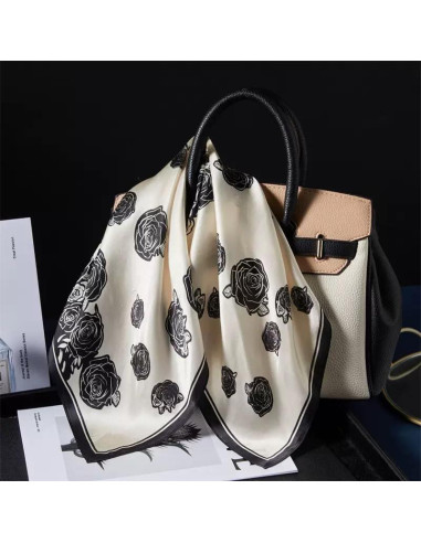 Pañuelo de Seda de Morera ANDANTINO 100% 53x53 cm - Bufanda Unisex