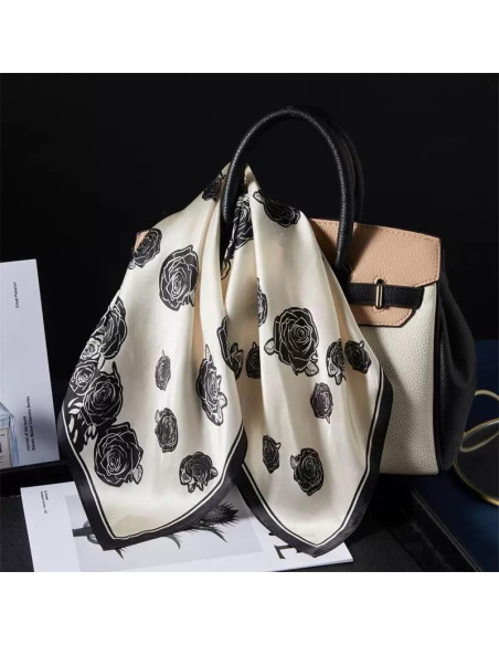 Pañuelo de Seda de Morera ANDANTINO 100% 53x53 cm - Bufanda Unisex