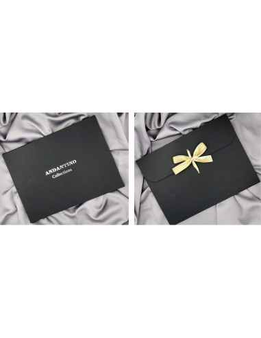 Pañuelo de Seda de Morera ANDANTINO 100% 53x53 cm - Bufanda Unisex