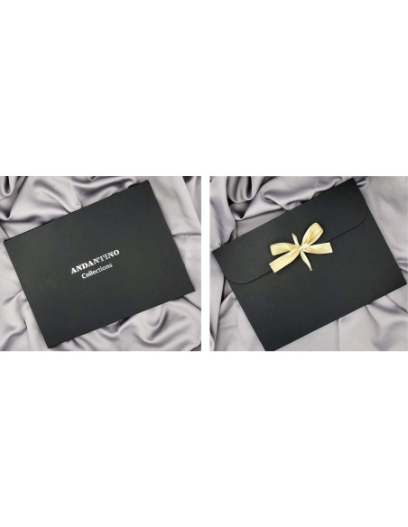 Pañuelo de Seda de Morera ANDANTINO 100% 53x53 cm - Bufanda Unisex