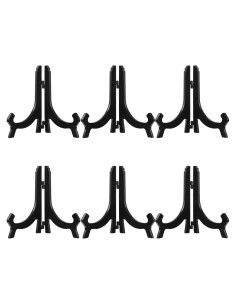 Paquete de 6 Soportes de Acrílico 18 cm Hestya para Platos y Fotos