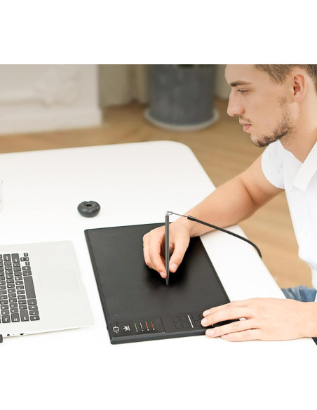 Bolígrafo Táctil HOMSFOU 3pcs Antipérdida para Pantallas