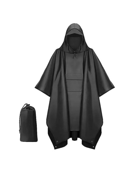 Poncho de Lluvia Harssidanzar SM306US Unisex Impermeable 1.4x2.1m