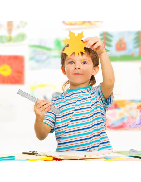 3 Reglas de Bordes Irregulares Suclain 21.34 cm para Scrapbooking