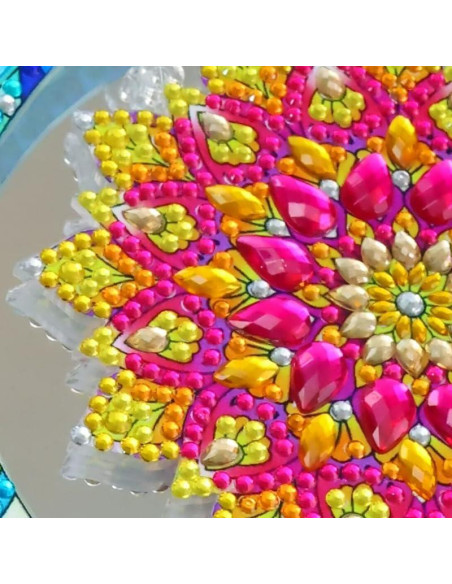 Kit de Pintura de Diamante 5D Jialeying - Colgante de Sol Arcoíris