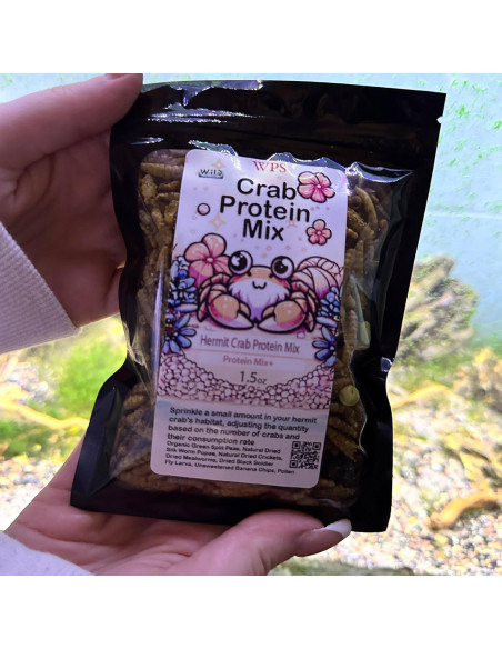 Alimento para Cangrejos Ermitaños CTWPets - Mezcla Proteínas 42g