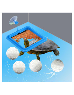 Anillo de Alimentación Cuadrado PurrrfectionPet con Bolas Nitrificantes