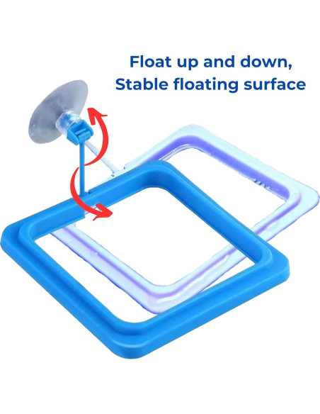 Anillo de Alimentación Cuadrado PurrrfectionPet con Bolas Nitrificantes