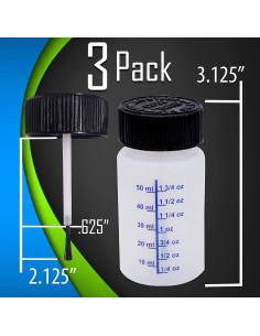 Kit de Botellas de Retoque de Pintura 3 Piezas Upper Midland 2