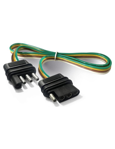 Extensión de Cable para Remolque Mosleyz 4 Pines 66 cm