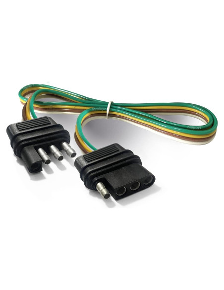 Extensión de Cable para Remolque Mosleyz 4 Pines 66 cm